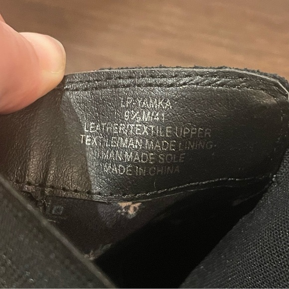 Lucky Brand Yamka Wedge Chelsea Boot in Black 9.5 - Picture 14 of 14